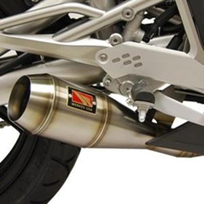GP Slip On Exhaust - for 06-11 Kawasaki ER6N & EX650R - Click Image to Close