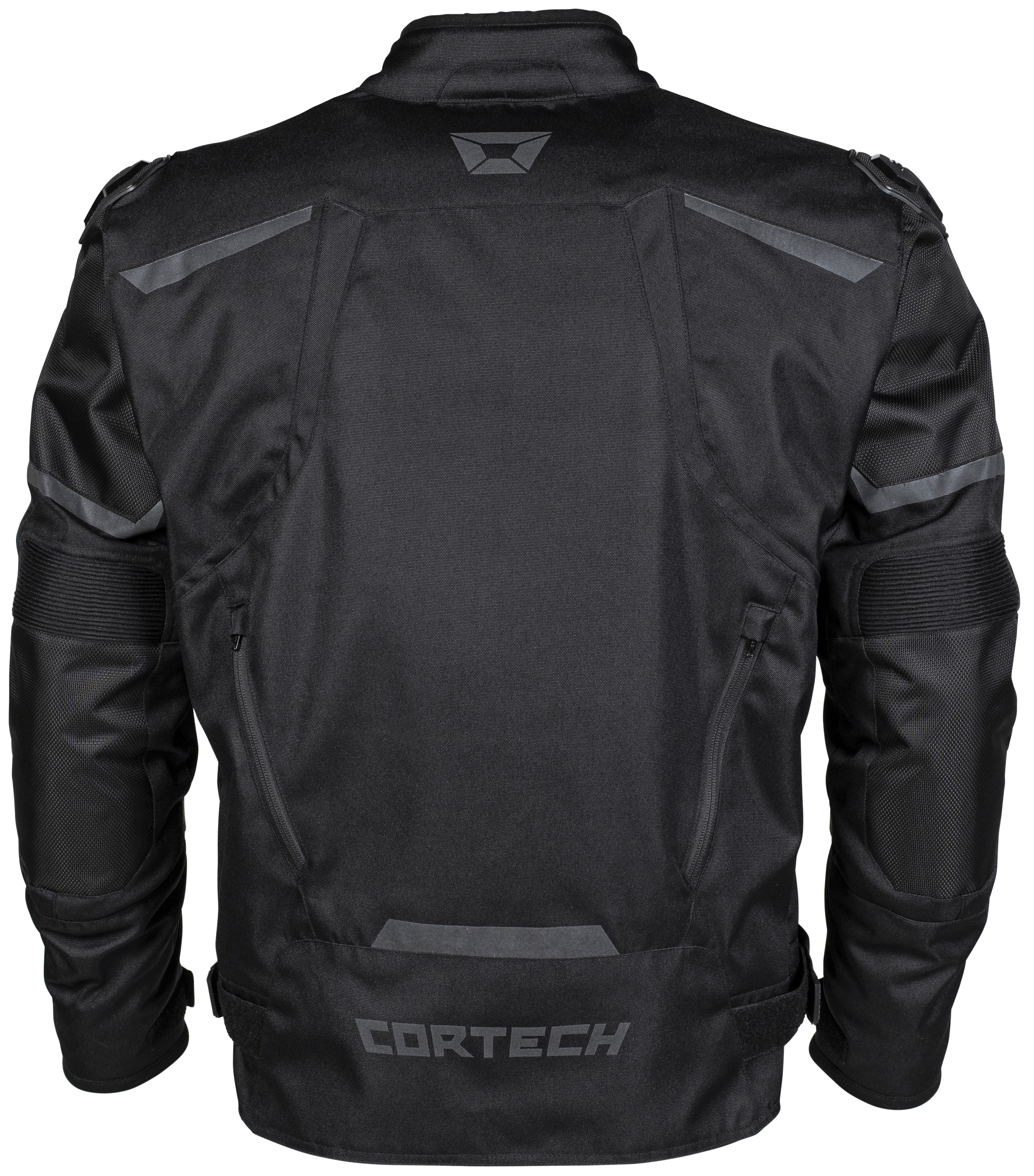 Hyper-Tec Armored Motorcycle Riding Jacket Black 2XL-Tall - Click Image to Close