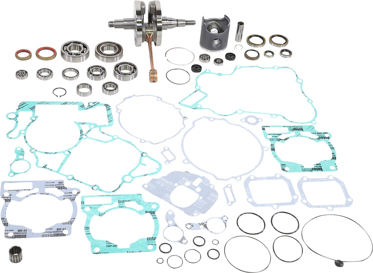 Engine Rebuild Kit w/ Crank, Piston Kit, Bearings, Gaskets & Seals - 07-09 KTM 200 XC - Click Image to Close