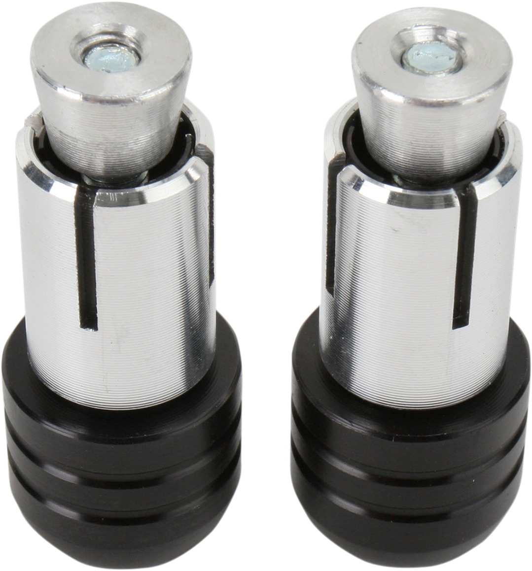 Renthal Aluminum Bar Ends Black End Plugs Set - Click Image to Close