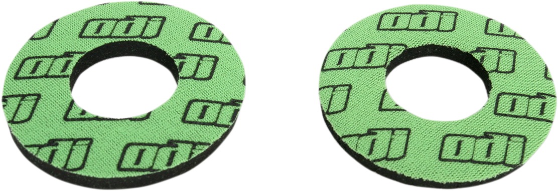 ODI Grip Donuts - Green - Soft foam grip donuts in blue - Click Image to Close