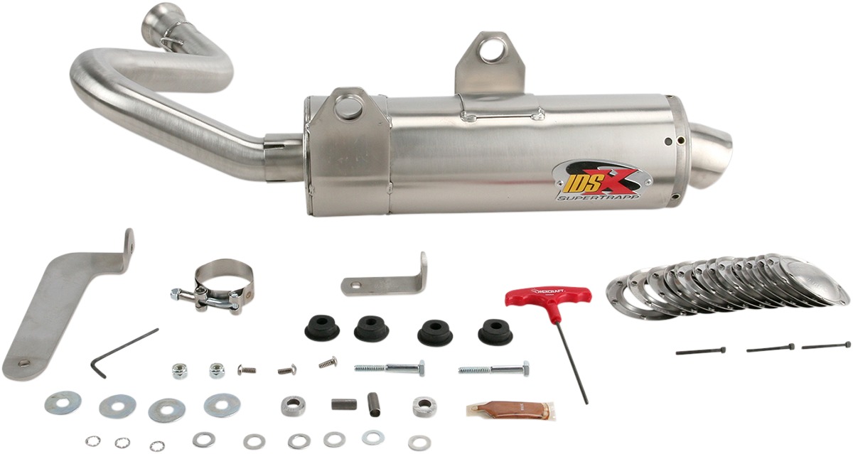 IDSX Slip On Exhaust Muffler - For 08-10 Polaris RZR 800 - Click Image to Close