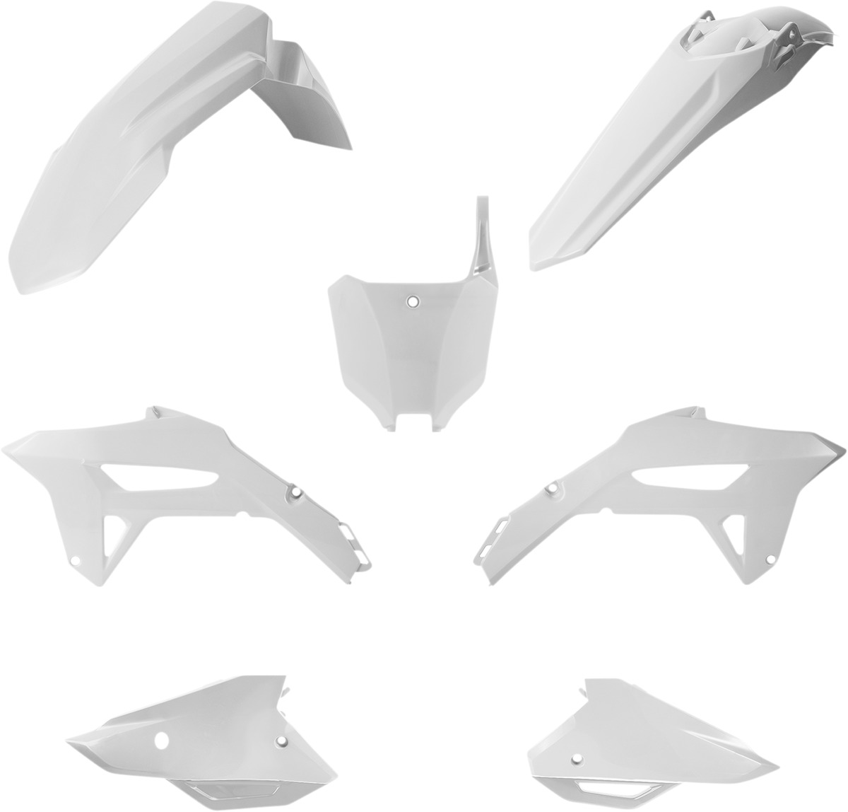 Replica Body Kit - White - 2021 Honda CRF450R - Click Image to Close