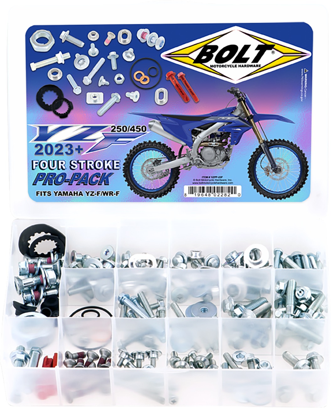 BOLT Pro Pack Hardware Kit Yamaha YZF/WRF/YZFX 2023-2025 - Complete hardware kit for Yamaha YZF, WRF, and YZFX 2023-2025 - Click Image to Close