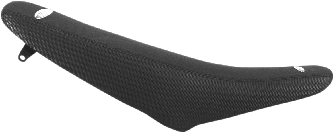 Black Nylon Gripper Seat - Tall Foam - For 00-07 Honda CR125R CR250R - Click Image to Close