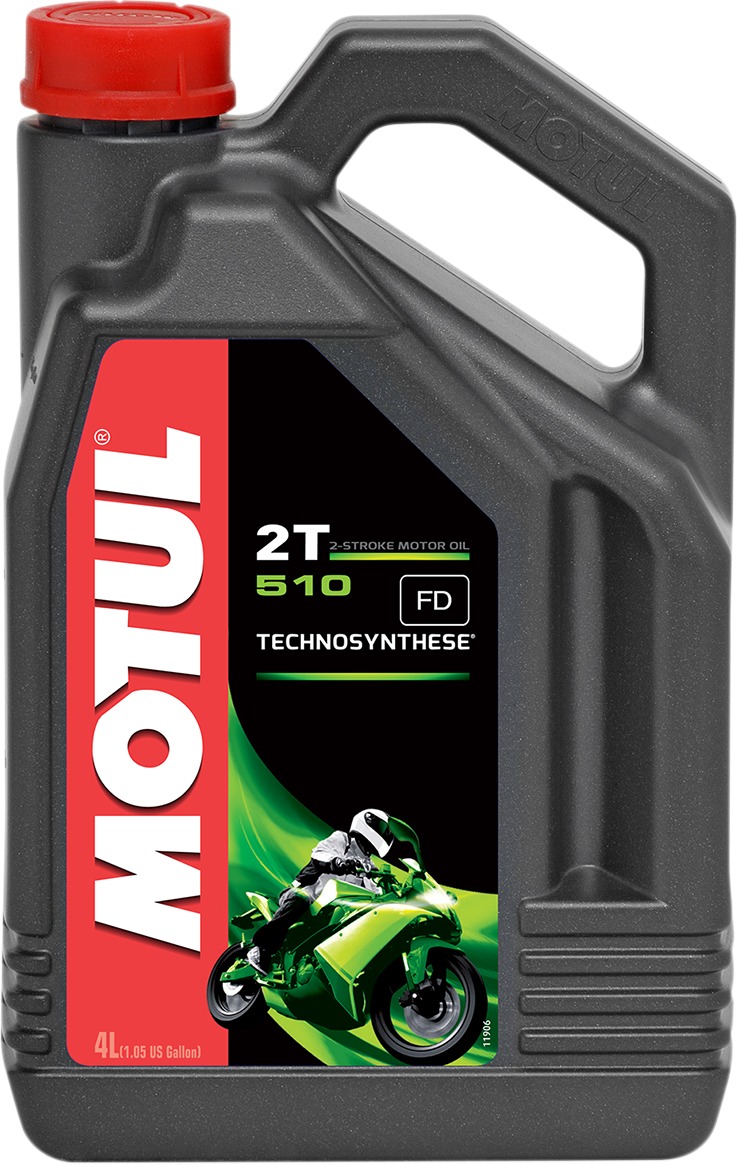 510 2T SYNTHETIC MOTOR OIL - OIL 510 2T ANTISMOKE 4L - Click Image to Close