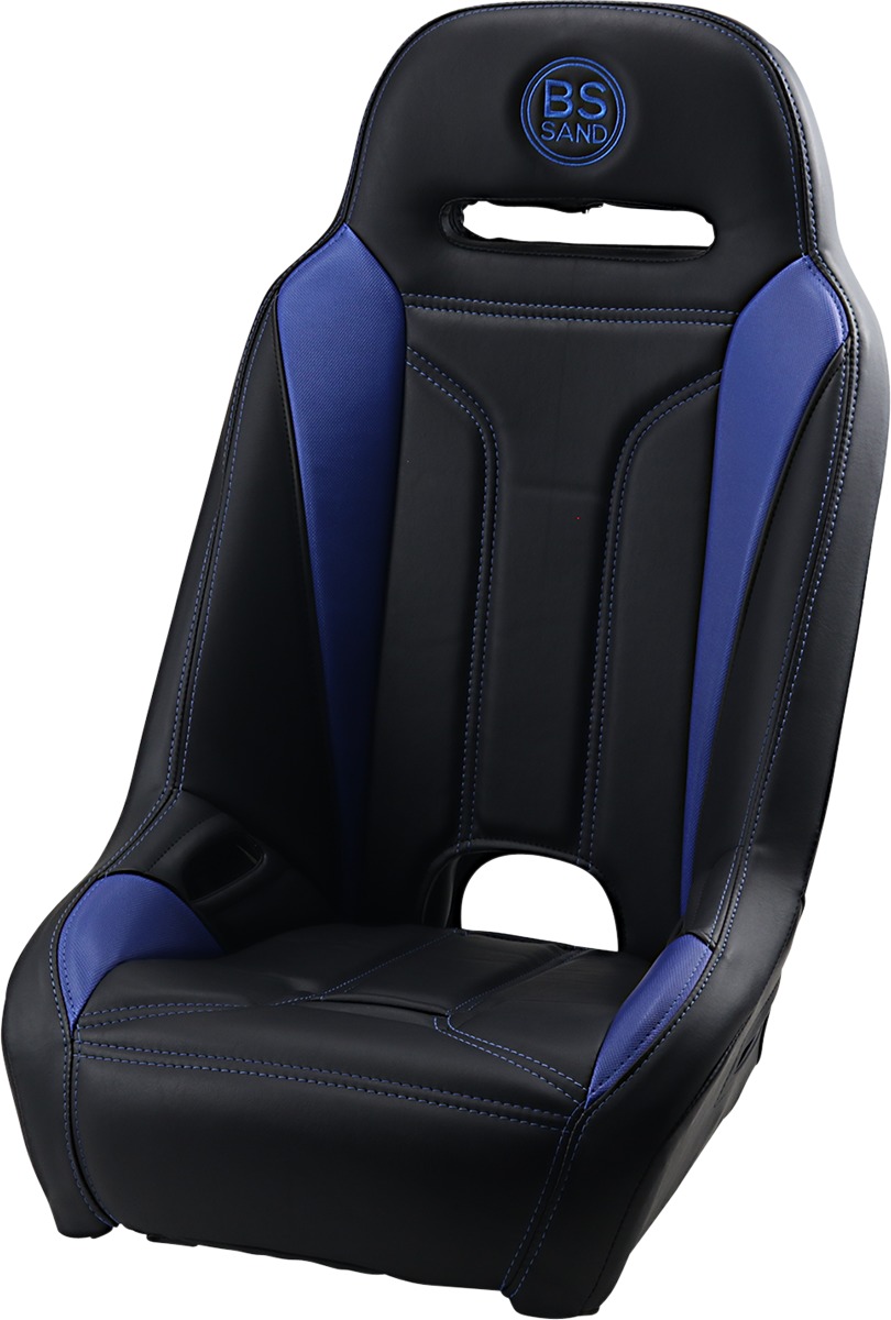Black/Blue Extreme Double T Front Seat - For 20+ Polaris RZR Pro XP - Click Image to Close