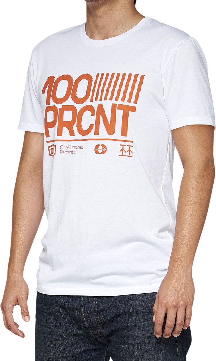 Men's Surman Tech Tee White Medium - 100% - Click Image to Close