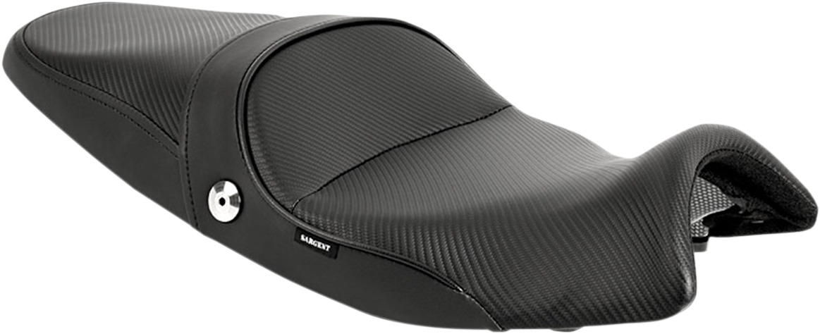 World Sport Performance Plain CarbonFX Vinyl 2-Up Seat - Speed Triple - Click Image to Close