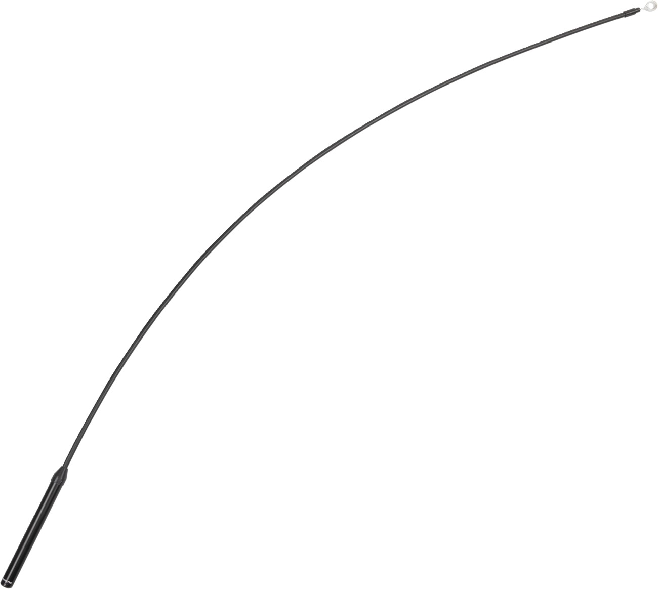 Motion Pro Blackout Top Half Clutch Cable Black For Harley-Davidson - Top half clutch cable for select Harley-Davidson models - Click Image to Close