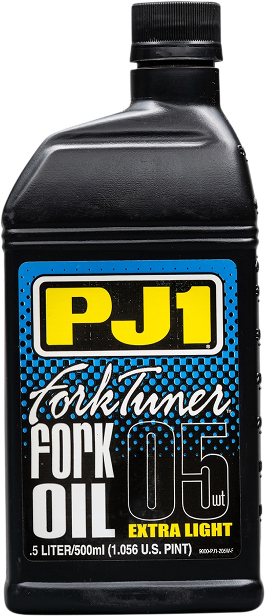 PJ1 Gold Series Fork Tuner Oil 5W 1/2 Liter - Click Image to Close