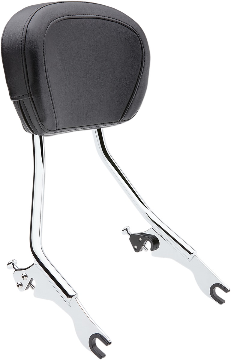 Cobra Detachable Tall Backrest Chrome Fits FLH/FLT 2009-2021 - Click Image to Close