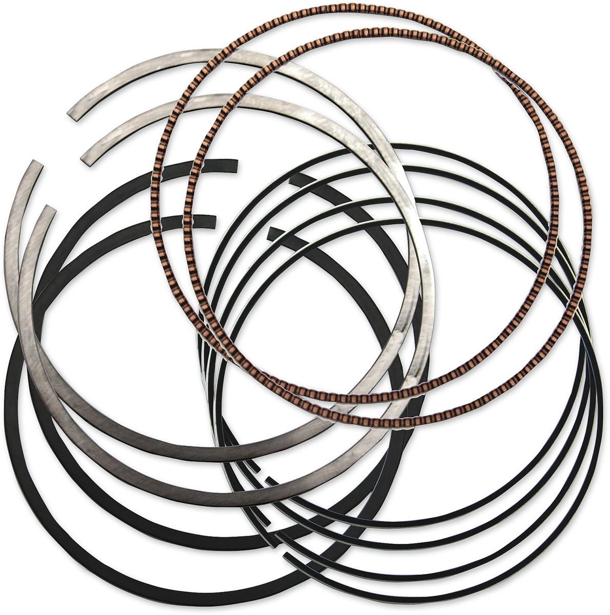 S&S 4-1/8" Big Bore Replacement Rings Std for 124" Twin Cam - Click Image to Close