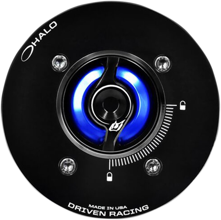 Driven Halo Fuel Cap Base Black Fits Kawasaki - Click Image to Close