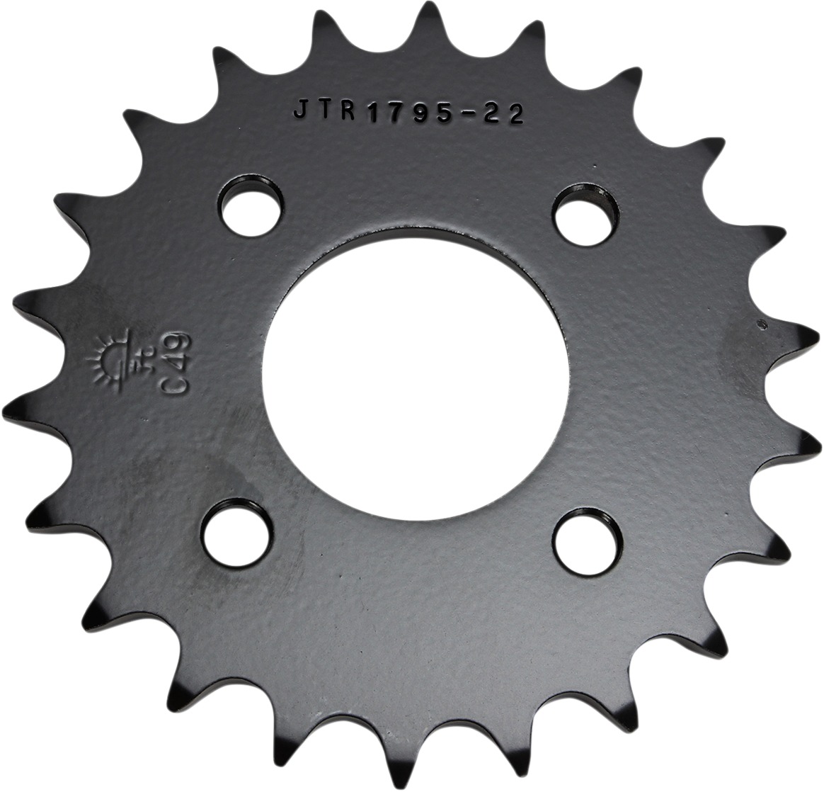 Steel Rear Sprocket - 22 Tooth 520 - For 89-06 LT80 Quadsport & KFX80 - Click Image to Close