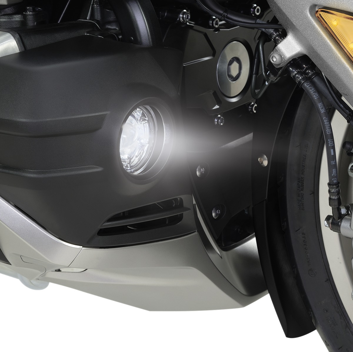 LED Fog Lights - 18-20 Honda GL1800 Goldwing - Click Image to Close