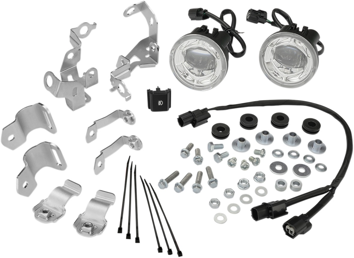 LED Fog Lights - For 18-20 Honda GL1800 Goldwing - Click Image to Close