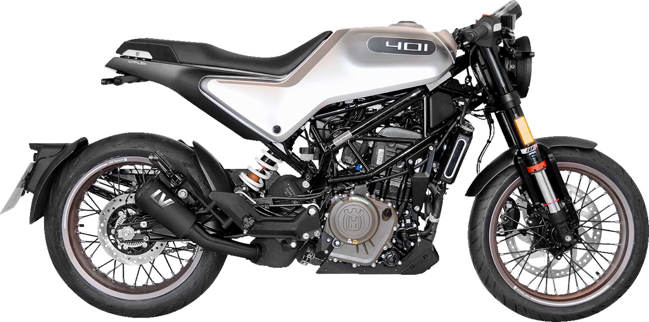 Leovince LV-10 Slip-On Muffler Matte Black For Husqvarna Vitpilen 401, Svartpilen 401 - Click Image to Close