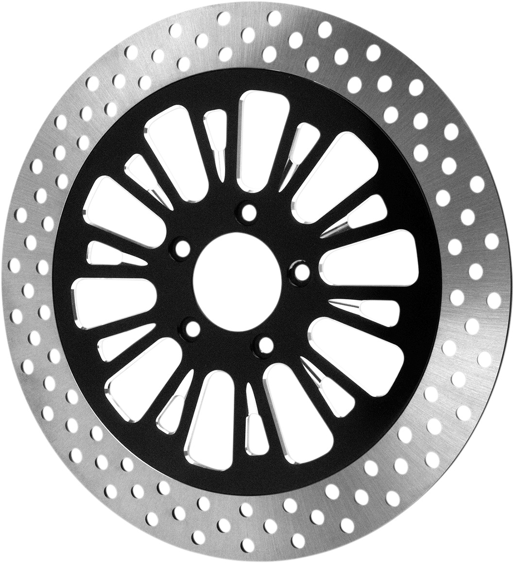 13" Front Brake Rotor w/ Black Center - For 14-20 Indian Chieftain Roadmaster - Click Image to Close