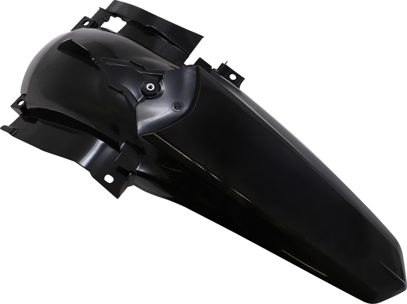 UFO MX Rear Fender Black Fits Yamaha YZ - Click Image to Close