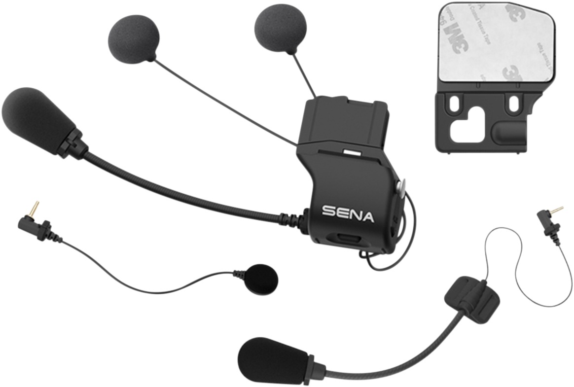 Sena Helmet Clamp Kit for CB Radio Black SC-A0318 - Click Image to Close