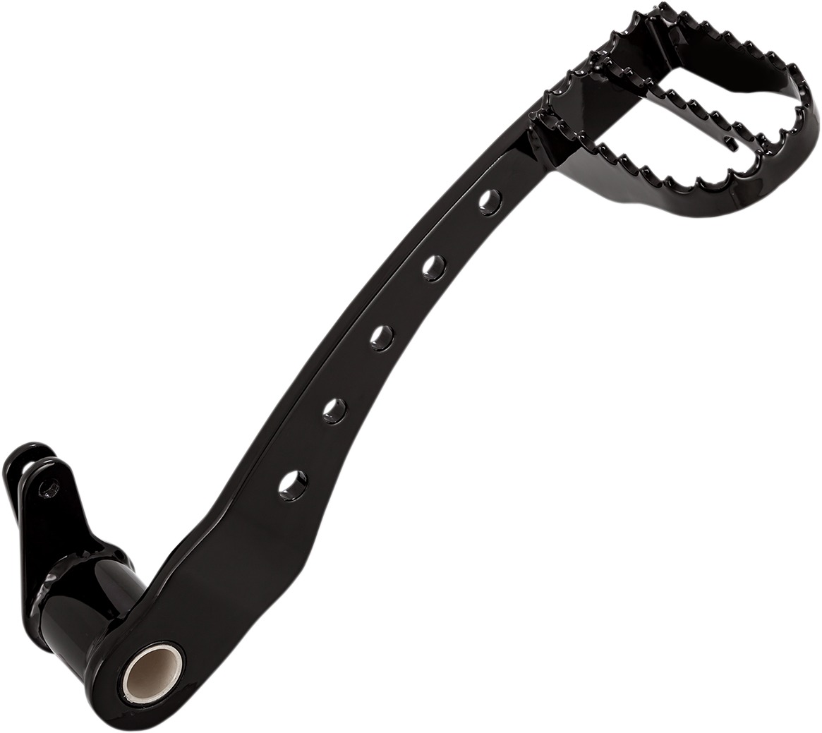MX Steel Brake Lever - Black - For 14-20 Harley FLH FLT - Click Image to Close