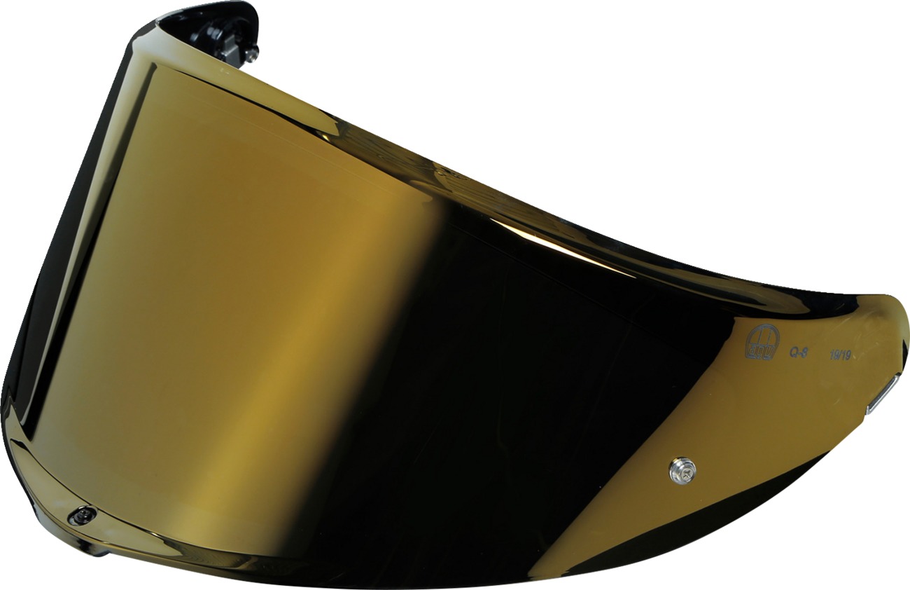 AGV Tourmodular Pinlock 120 MaxVision Shield Gold Mirror XS-L - Replacement shield for AGV Tourmodular helmets XS-L - Click Image to Close