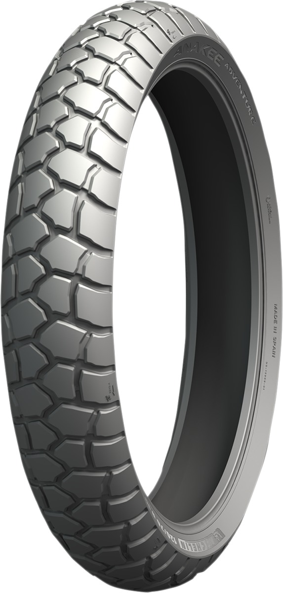 110/80R18 58V Anakee Adventure Front Motorcycle Tire TL/TT - Click Image to Close