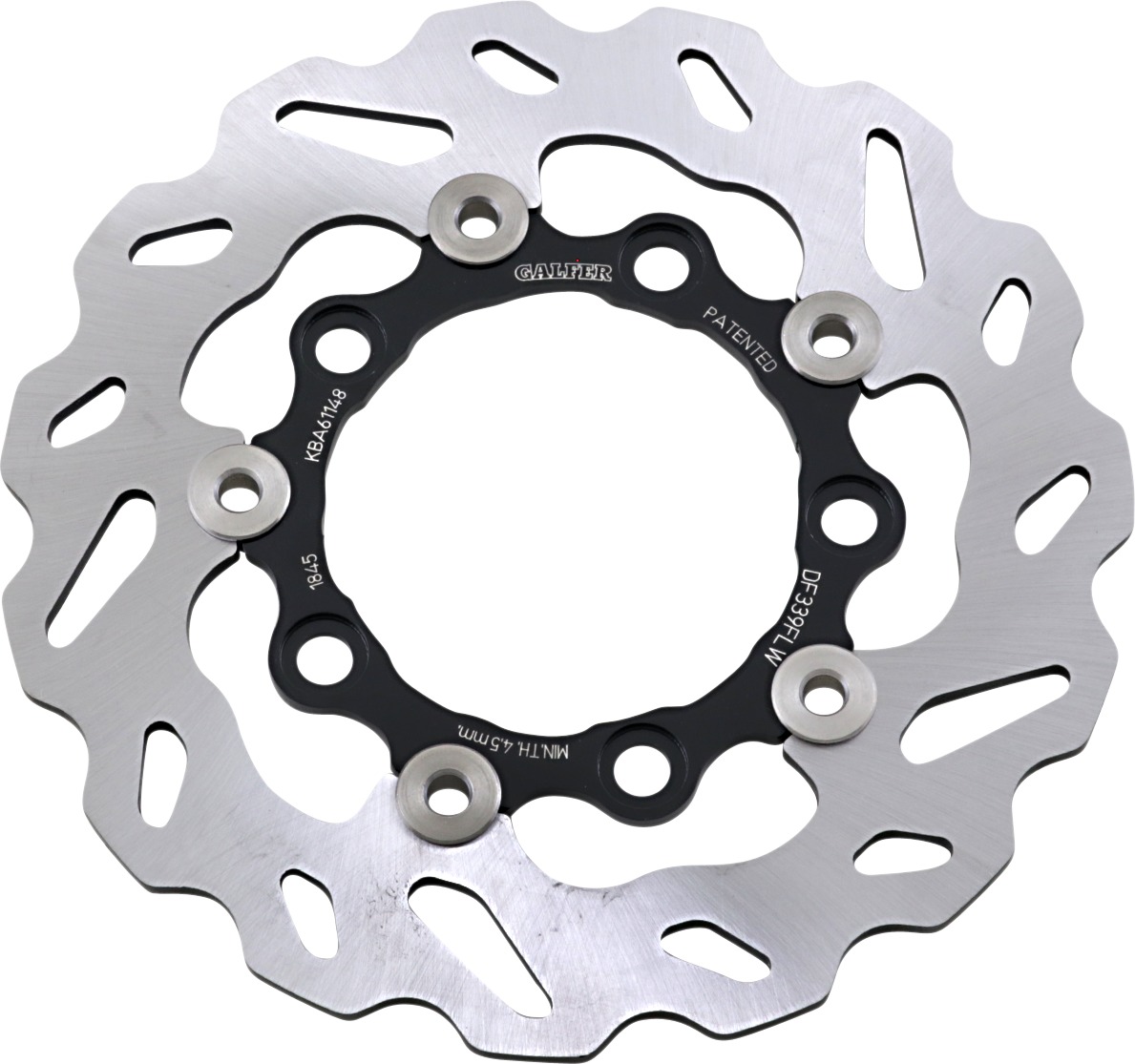 Floating Wave Rear Brake Rotor - Suzuki - Click Image to Close