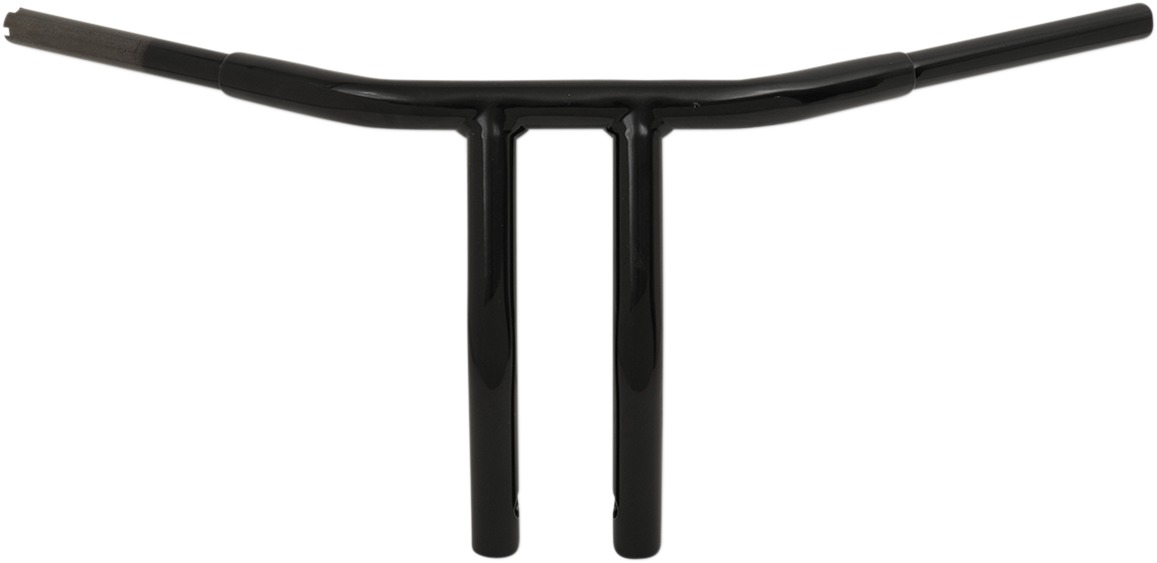Drag Specialties 1-1/4 Inch Buffalo T-Bar Handlebar Black Gloss - 1-1/4" T-Bar handlebar, gloss black finish - Click Image to Close