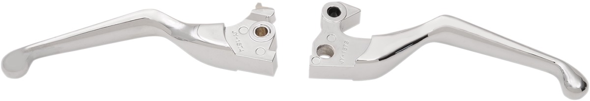 Drag Specialties Wide Blade Lever Set Chrome For Harley-Davidson XL Models - Click Image to Close