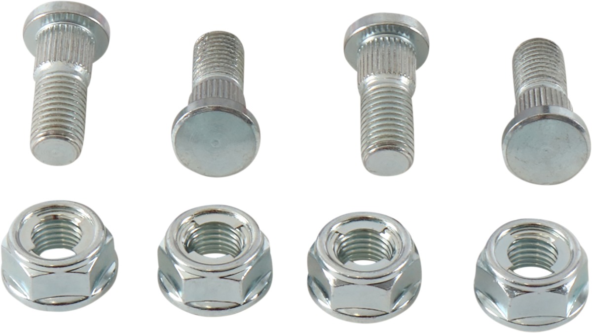Original Wheel Stud and Nut Kit For Kawasaki Bayou Prairie ATV - Fits Kawasaki Bayou and Prairie ATV models - Click Image to Close