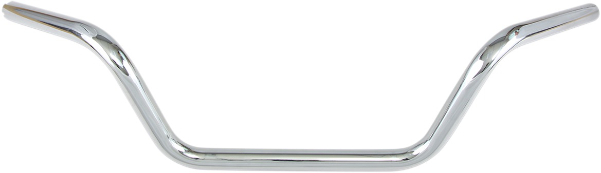 Drag Specialties 1in Low Buckhorn Handlebar Chrome - 1in chrome low buckhorn handlebar for street bikes - Click Image to Close