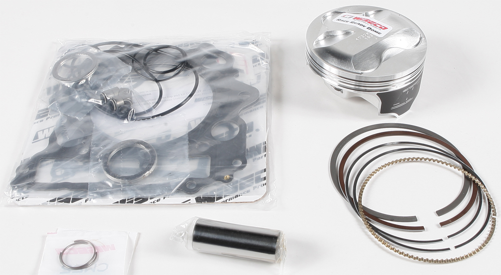 11:1 High Compr. Top End Piston Kit - STD Bore - For 02-08 Grizzly & 05-07 Rhino - Click Image to Close