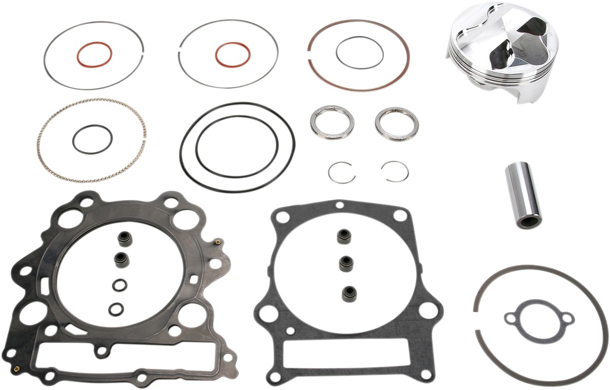 11:1 High Compr. Top End Piston Kit - STD Bore - For 02-08 Grizzly & 05-07 Rhino - Click Image to Close