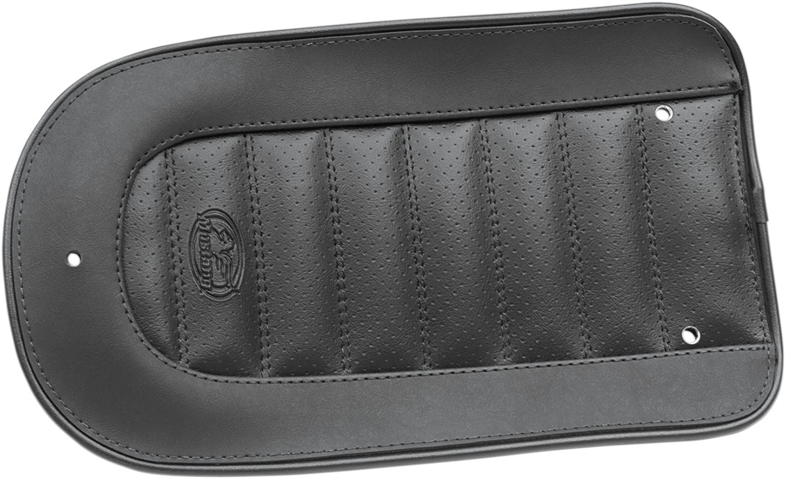 Mustang Plain Fender Bib Black 78190 For 18-21 HD Softail FatBoy/Breakout - Click Image to Close
