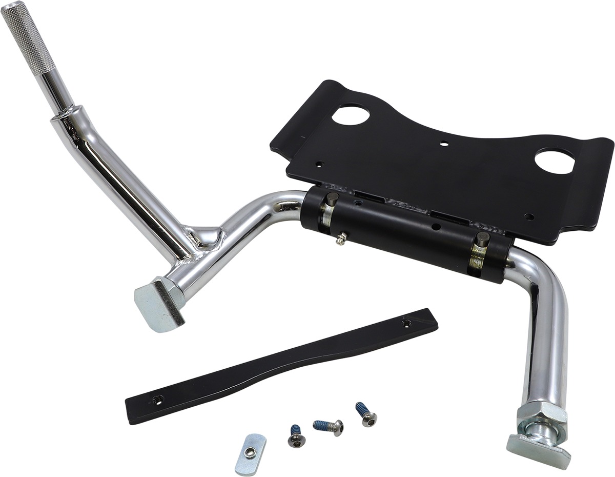 Drag Specialties Center Stand Chrome For Harley Touring Models - Center stand kit in chrome for Harley Touring models - Click Image to Close