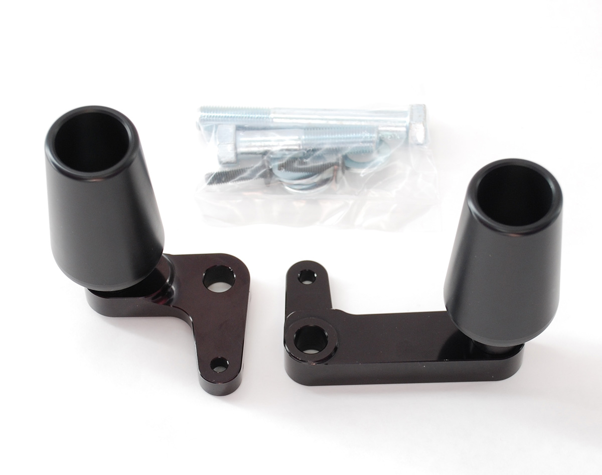 Yamaha R1 Frame Sliders - No Cut 2009-2014 Standard Length - Black - Click Image to Close