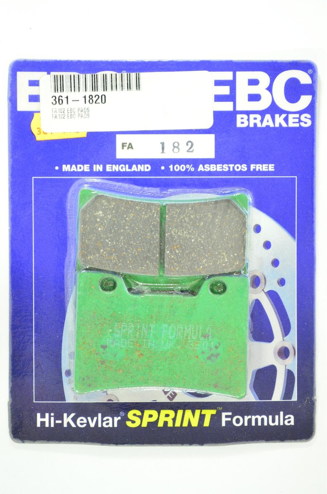Standard Organic Front Brake Pads Set For 91-93 Yamaha FZR1000 - Replaces Yamaha 3GM-W0045-50-00 or 3GM-W0045-60-00 - Click Image to Close