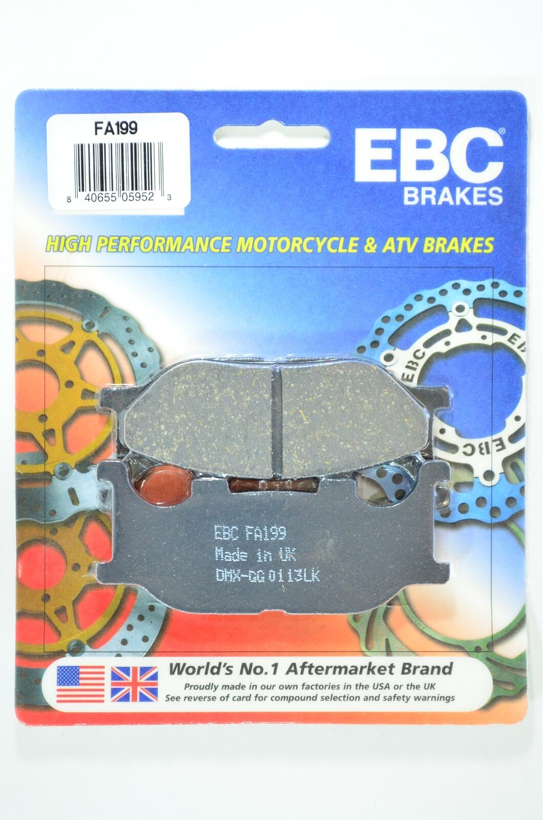 Standard Organic Brake Pads Front Set - Click Image to Close