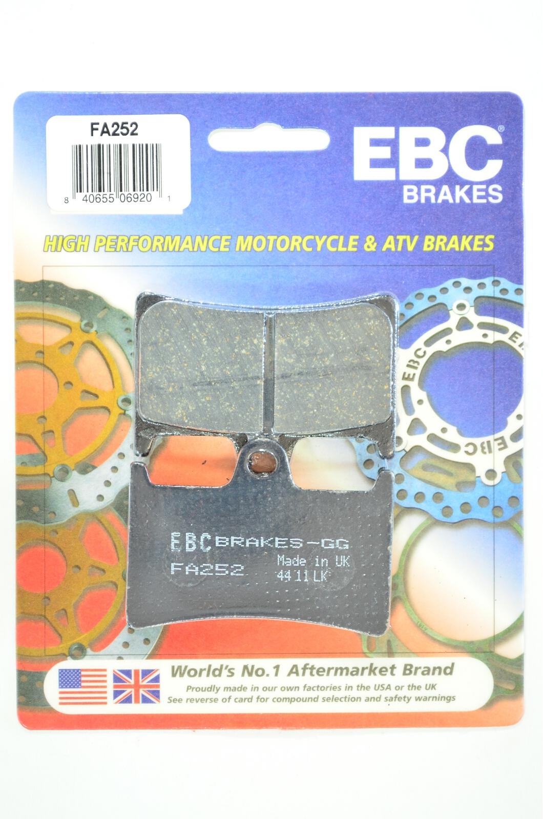 Standard Organic Brake Pads Front Set - Yamaha - Click Image to Close