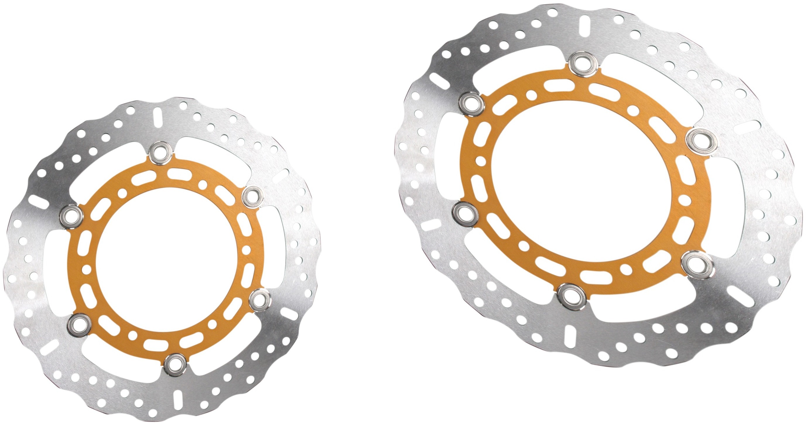 Floating Contour Brake Rotor Front Set - Click Image to Close
