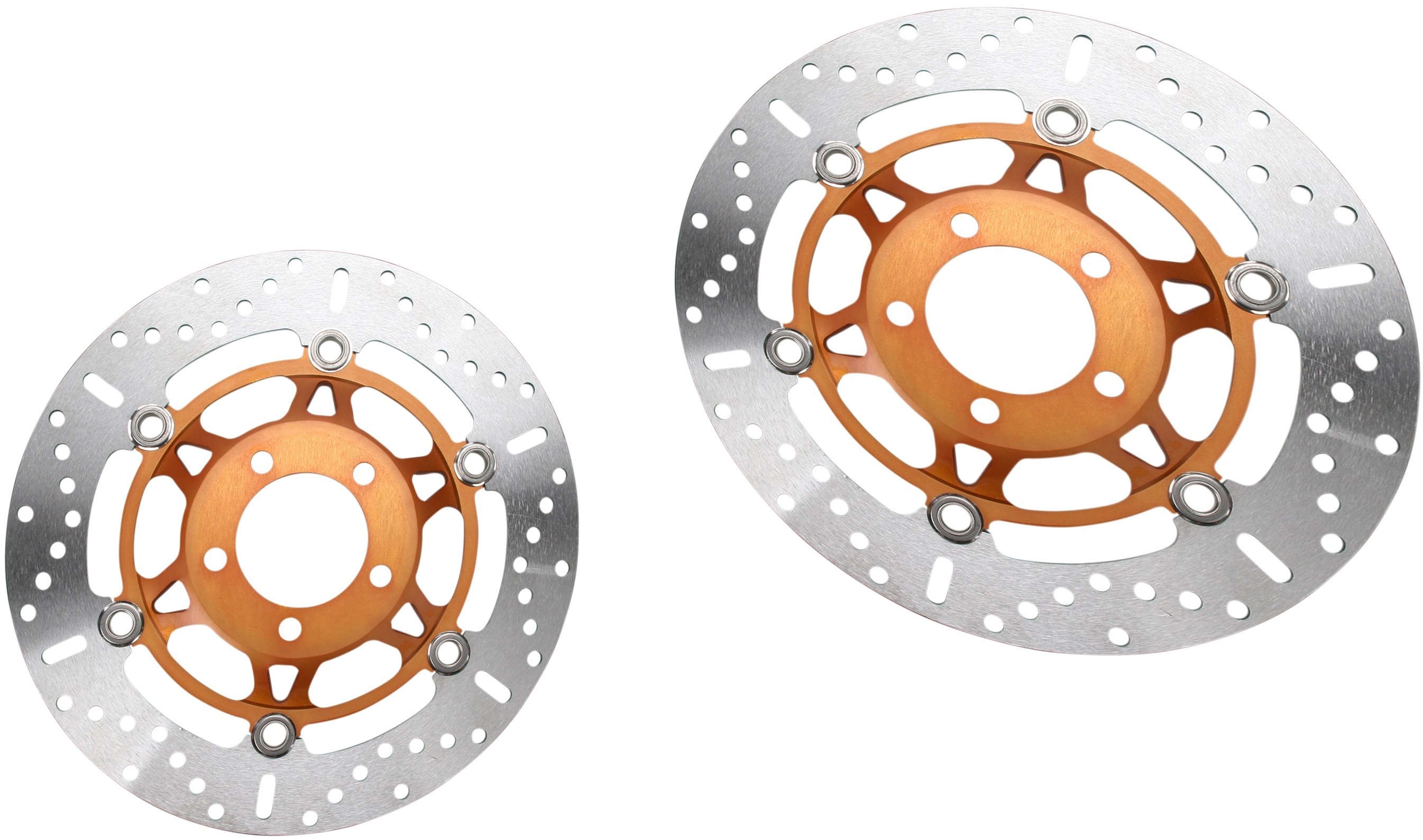 Floating Brake Rotor Front Set - Click Image to Close