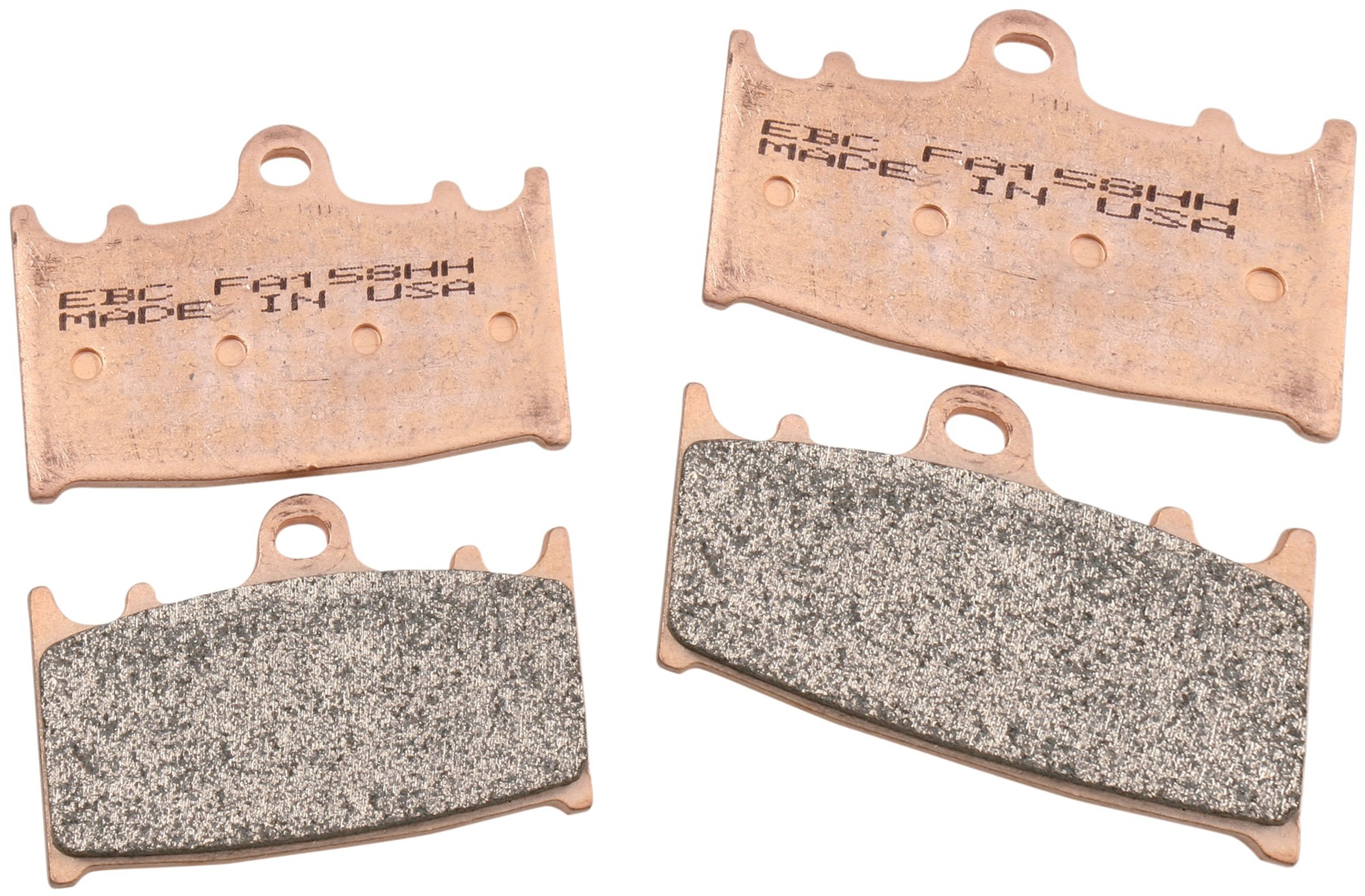 Sintered Double-H Brake Pads Front Set - Click Image to Close