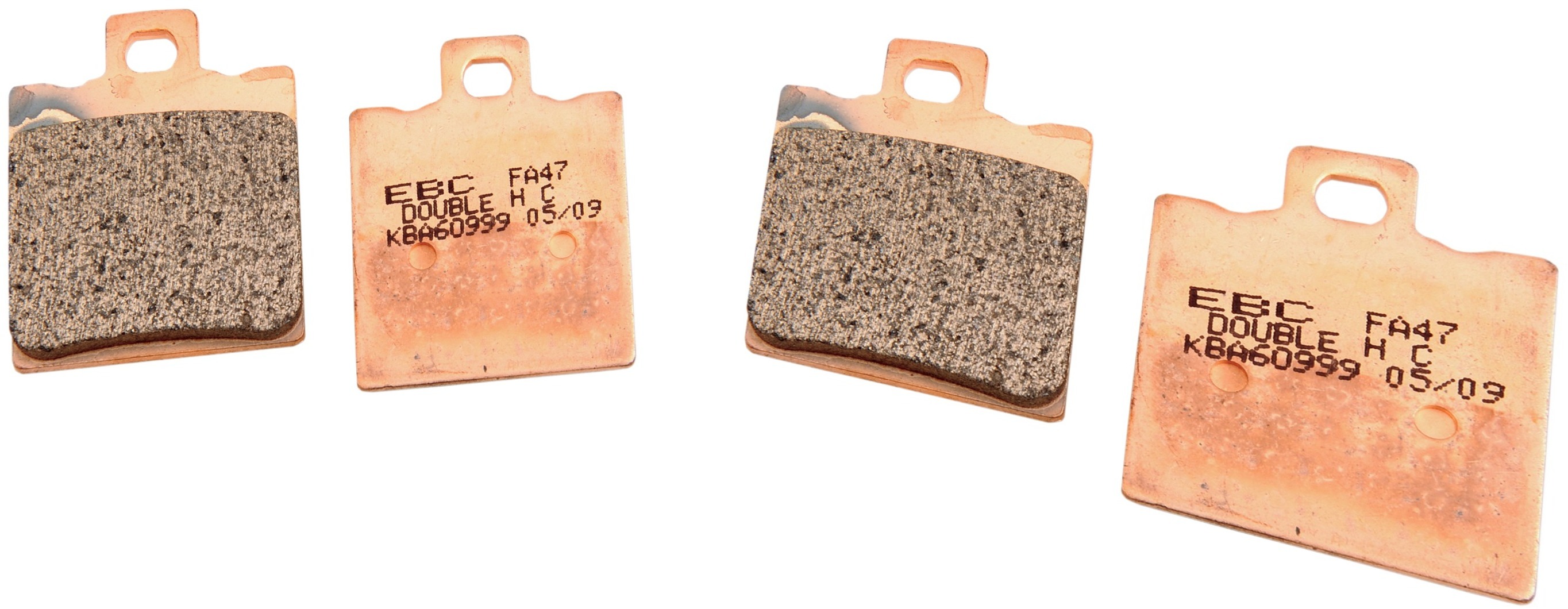 Sintered Double-H Brake Pads Front Set - Click Image to Close