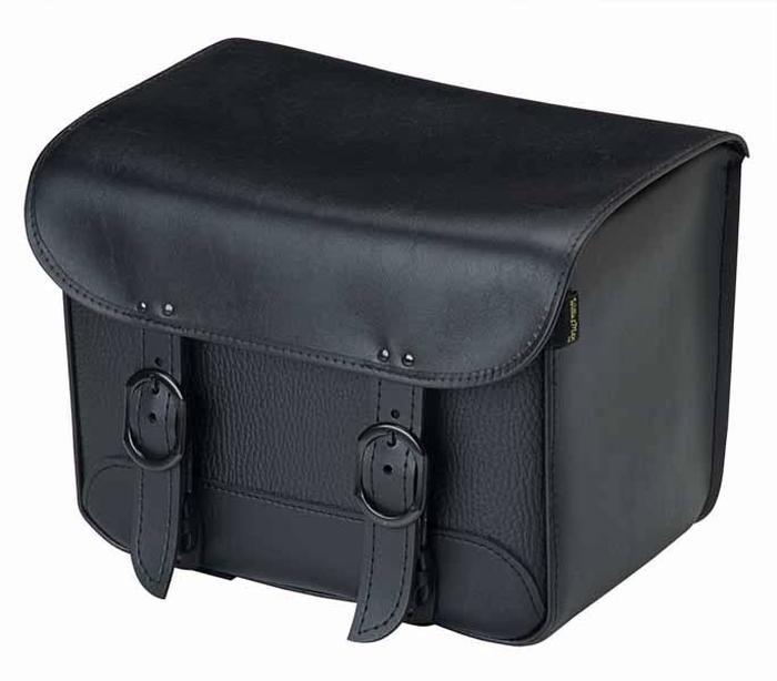 Willie & Max Black Jack Series Universal Motorcycle Tour Trunk - Saddlebags / Luggage - Click Image to Close