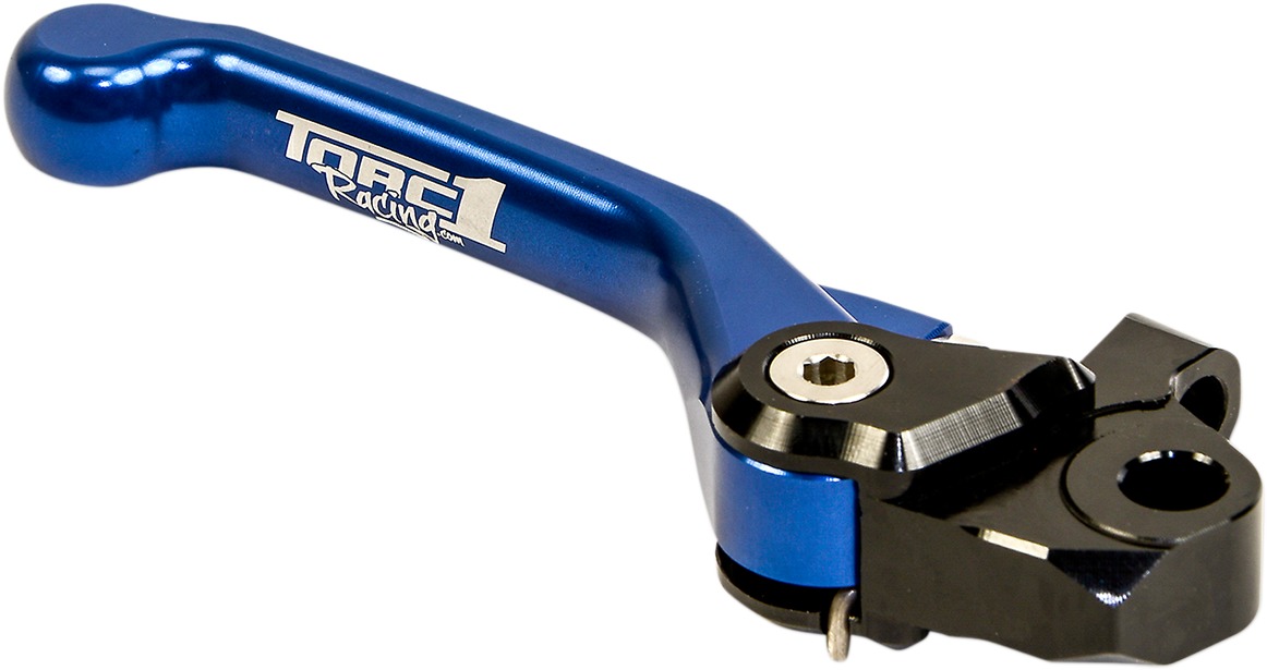 Flex Aluminum Mechanical Brake Lever Blue - For 07-22 Yamaha YZ - Click Image to Close