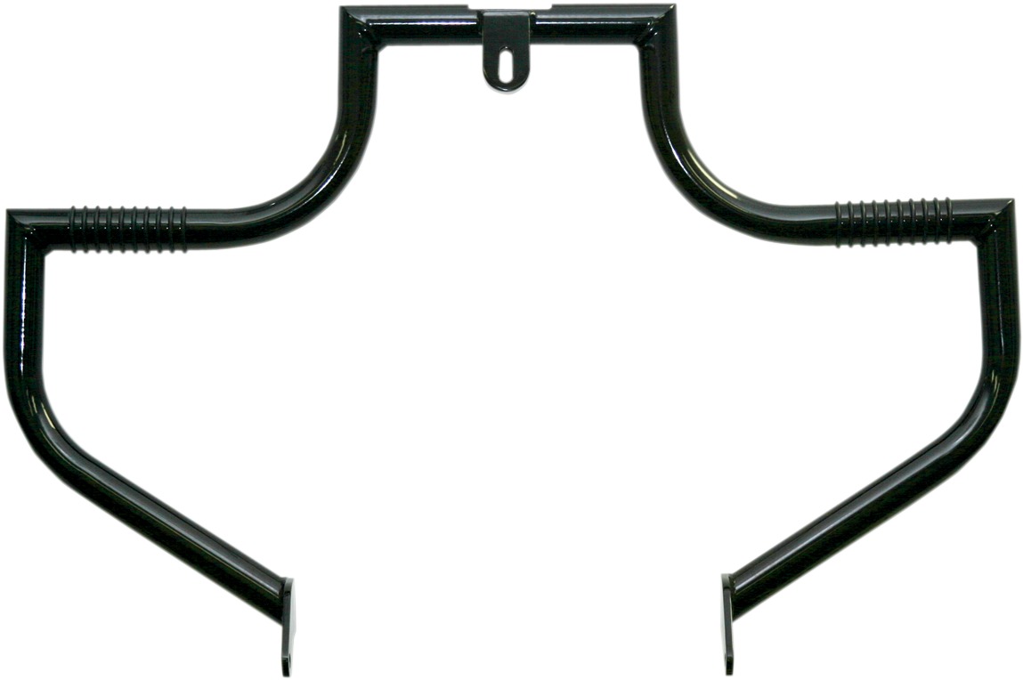 Linbar Engine Guard - Black - For 91-17 Harley Dyna w/ mid controls - Click Image to Close