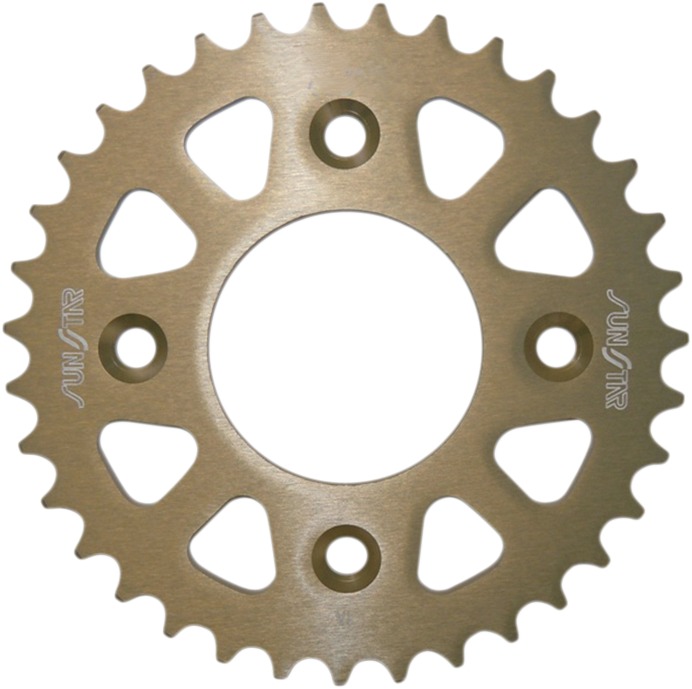 Works Triplestar Aluminum Rear Sprocket 35T - For 00-17 Honda CRF XR - Click Image to Close