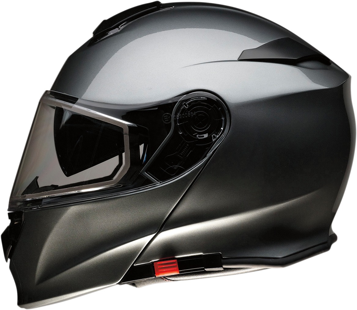 Z1R Solaris Modular Snow Helmet XS Dark Silver Gloss Unisex - Modular snow helmet, XS, Dark Silver, Unisex - Click Image to Close